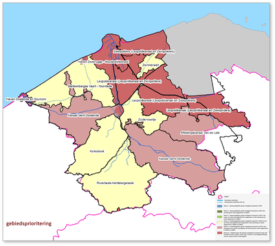 gebiedsprioritering SGBP3 bekken Brugse Polders