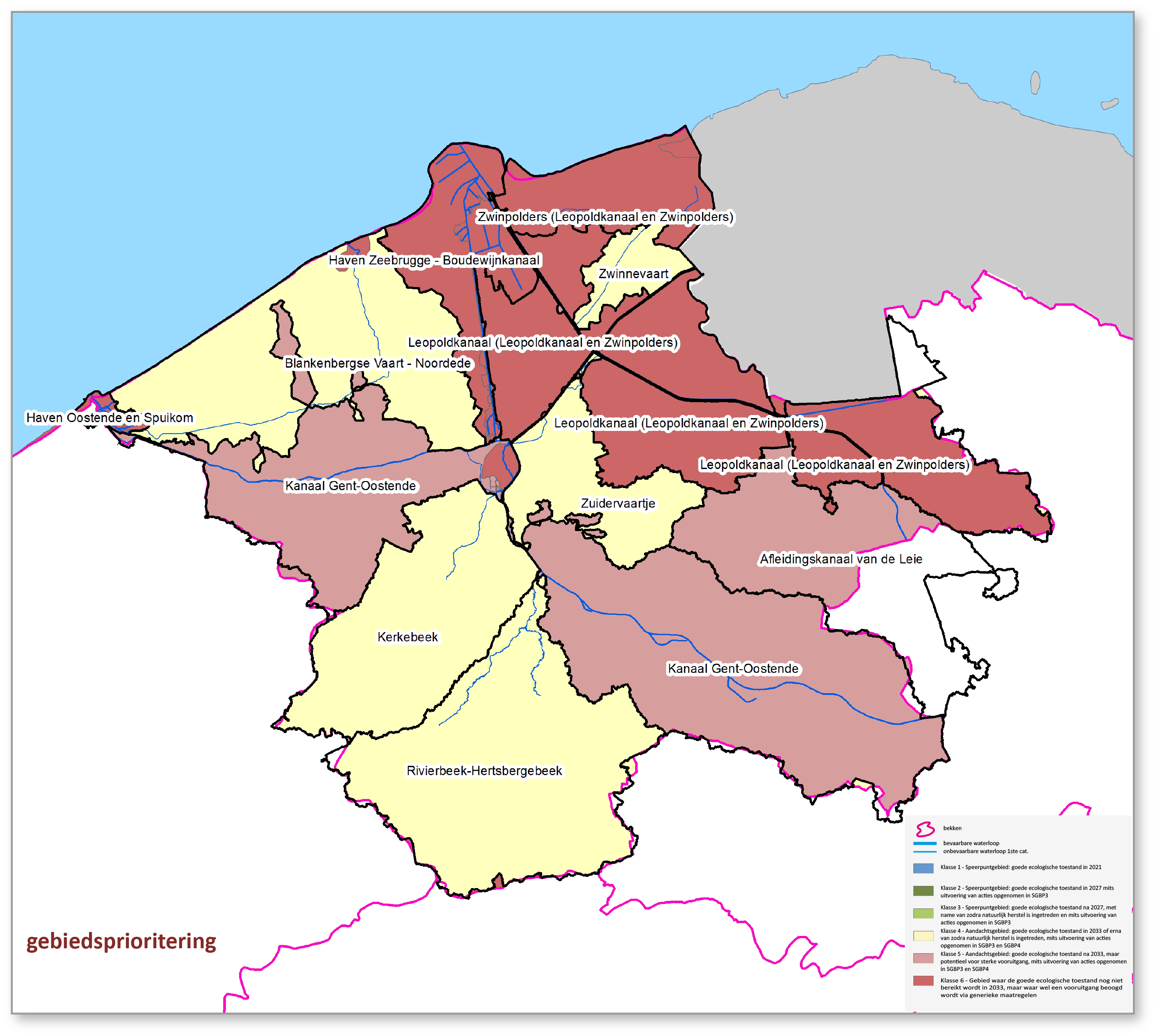 gebiedsprioritering SGBP3 bekken Brugse Polders