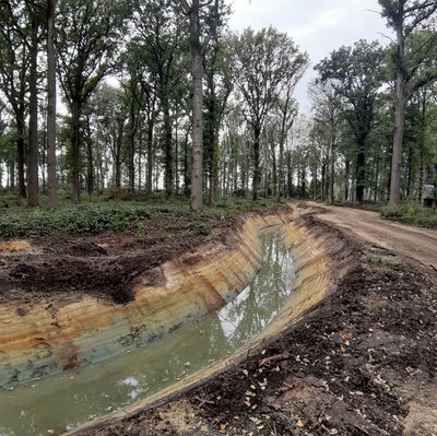 Rivierbeek-Hertsbergebeek - nieuwe loop Blauwhuisbeek