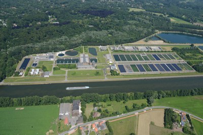 RWZI langs het Albertkanaal