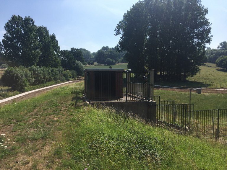 Maarkebeek - Nederaalbeek fietspad thv GOG