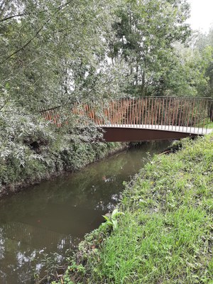 Zwalm - waterbeleving (brug Molenpad)