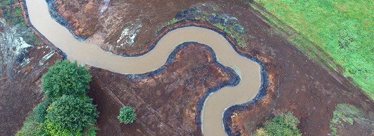 Nieuwe meanders Zwarte Beek