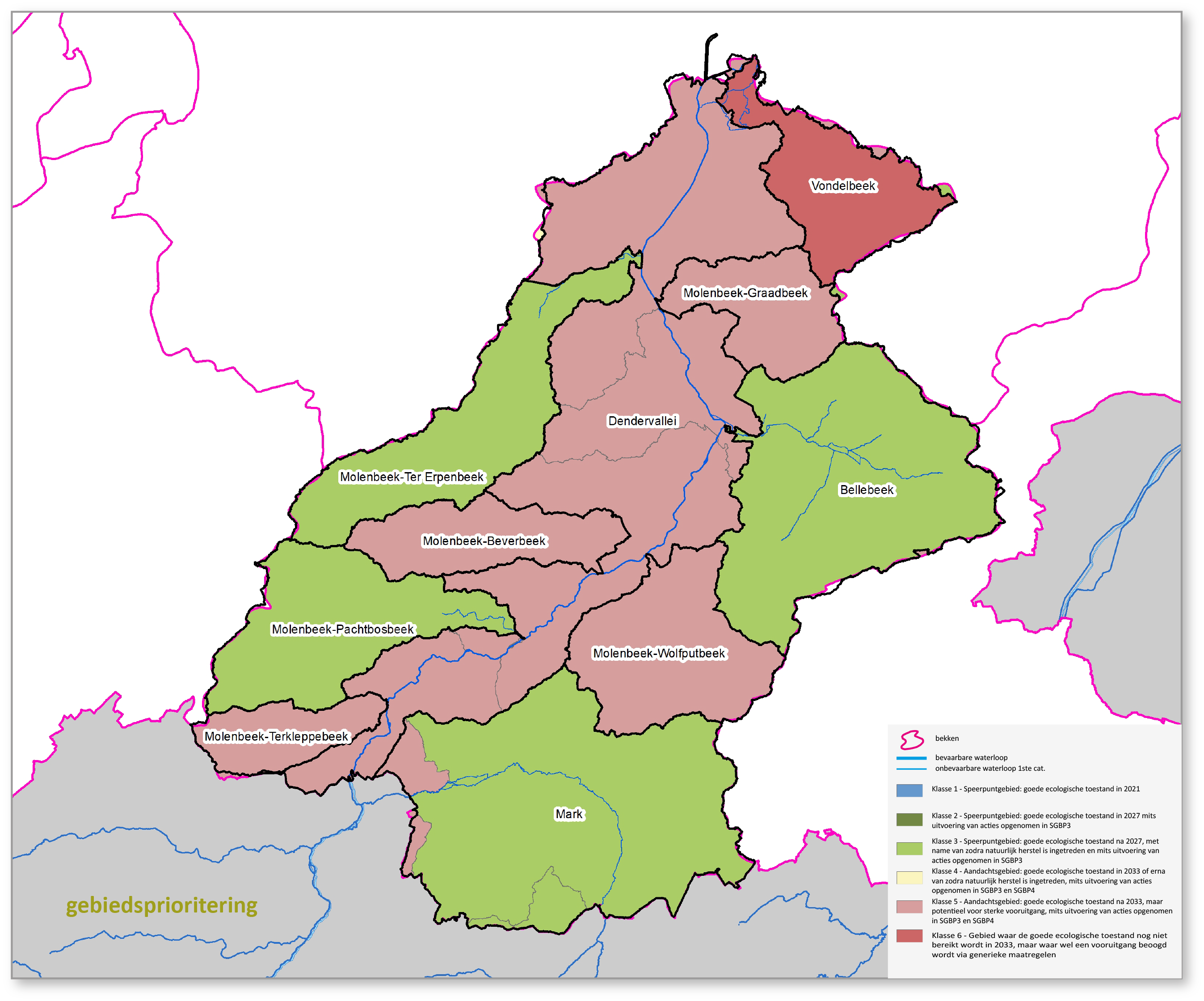 gebiedsprioritering SGBP3 Denderbekken