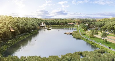 2024 - Flaneren tussen nieuwe Vaalbeek en vijvers, (c) Provincie Vlaams-Brabant