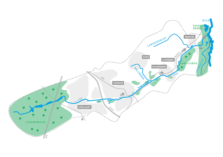 IJse - kaart situering