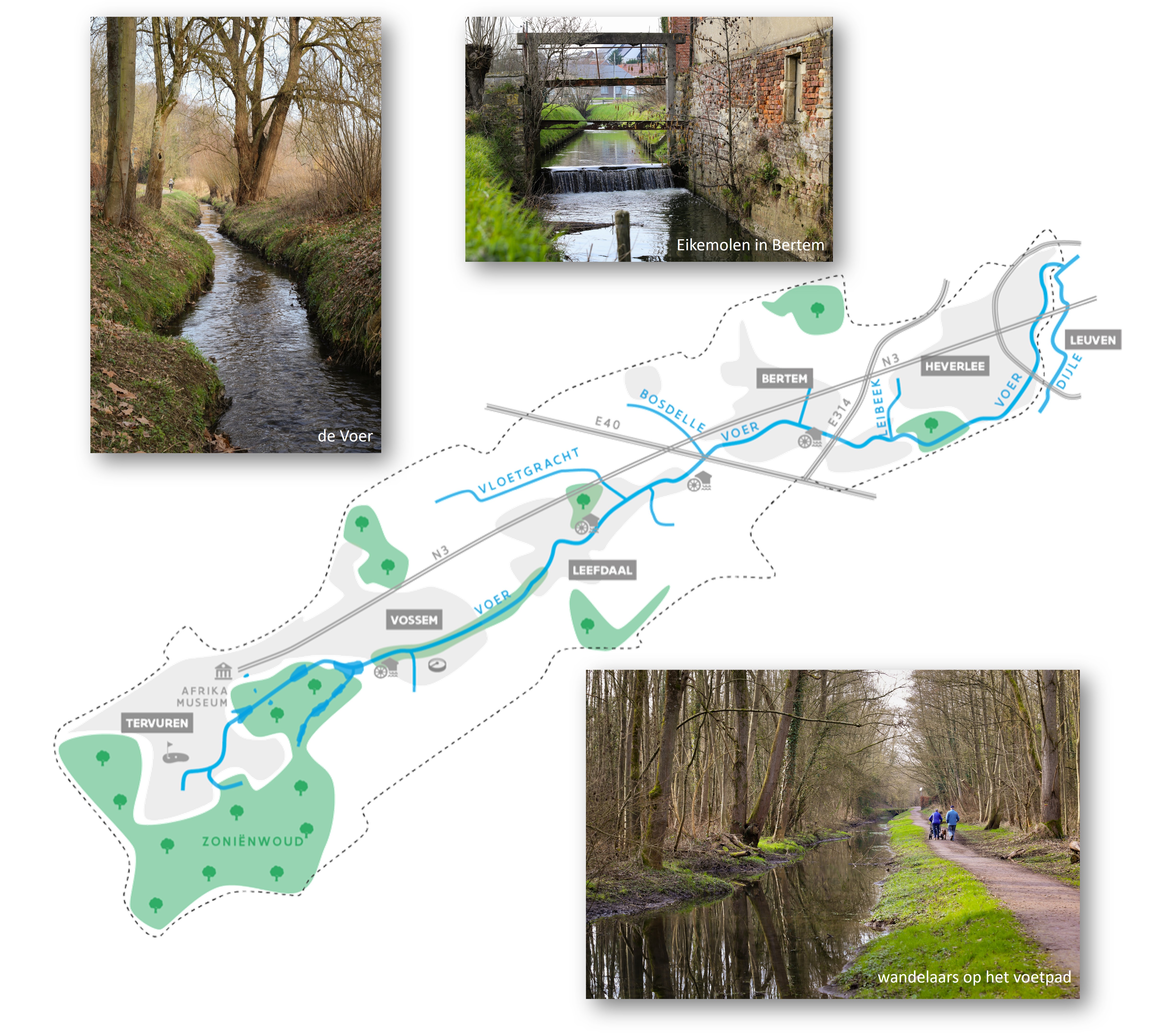 Voer - situering en foto's