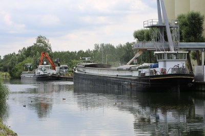 scheepvaart op Kanaal Leuven-Dijle