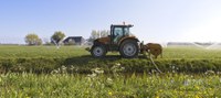 2021 - Droogte: sproeien tractor