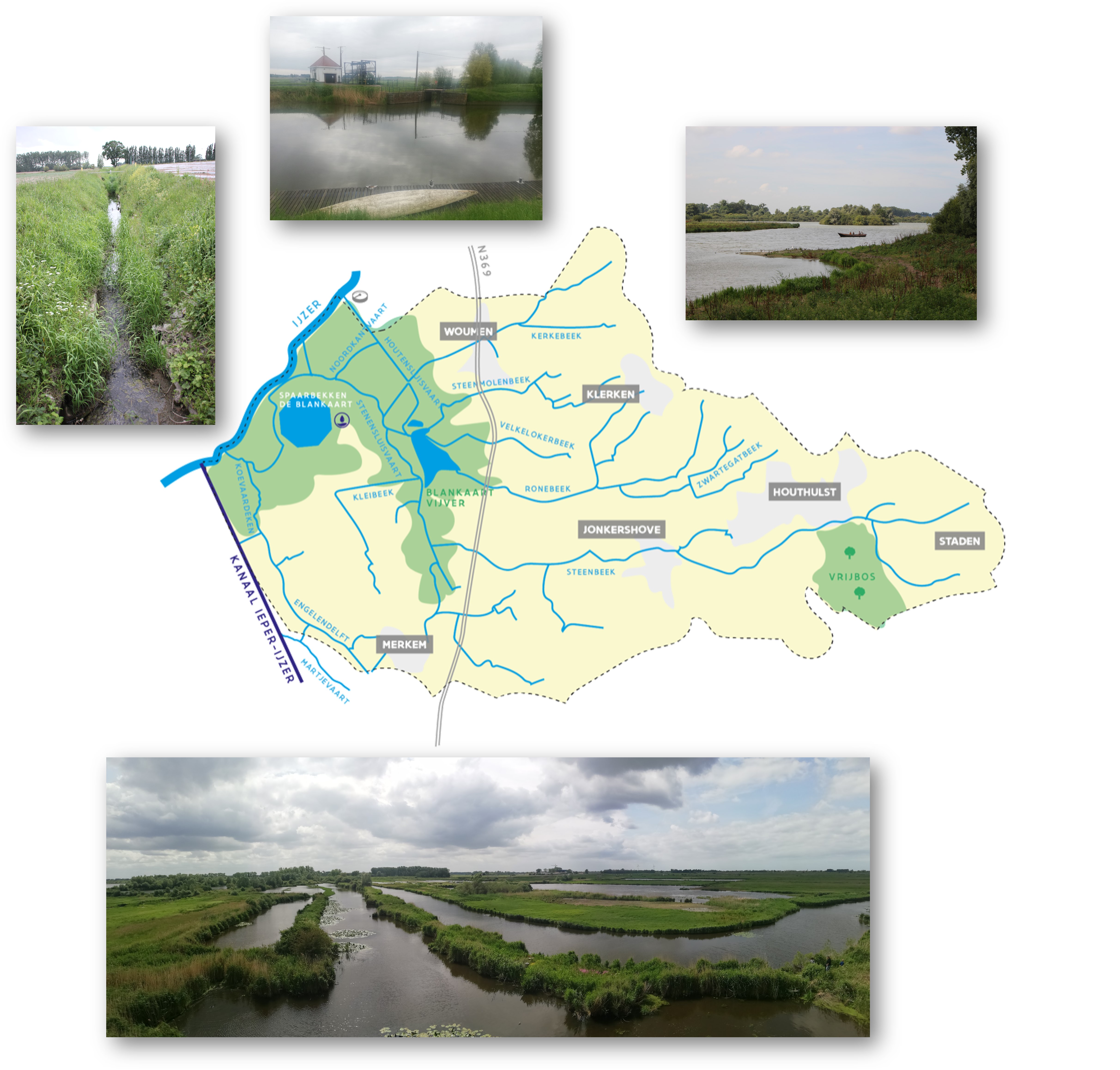 Blankaart - situeringskaart en foto's