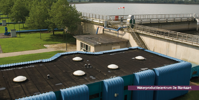 IJzerbekken drinkwaterproductie WPC de Blankaart