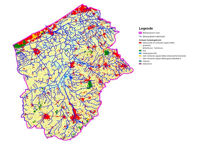 Bodemgebruikkaart IJzerbekken