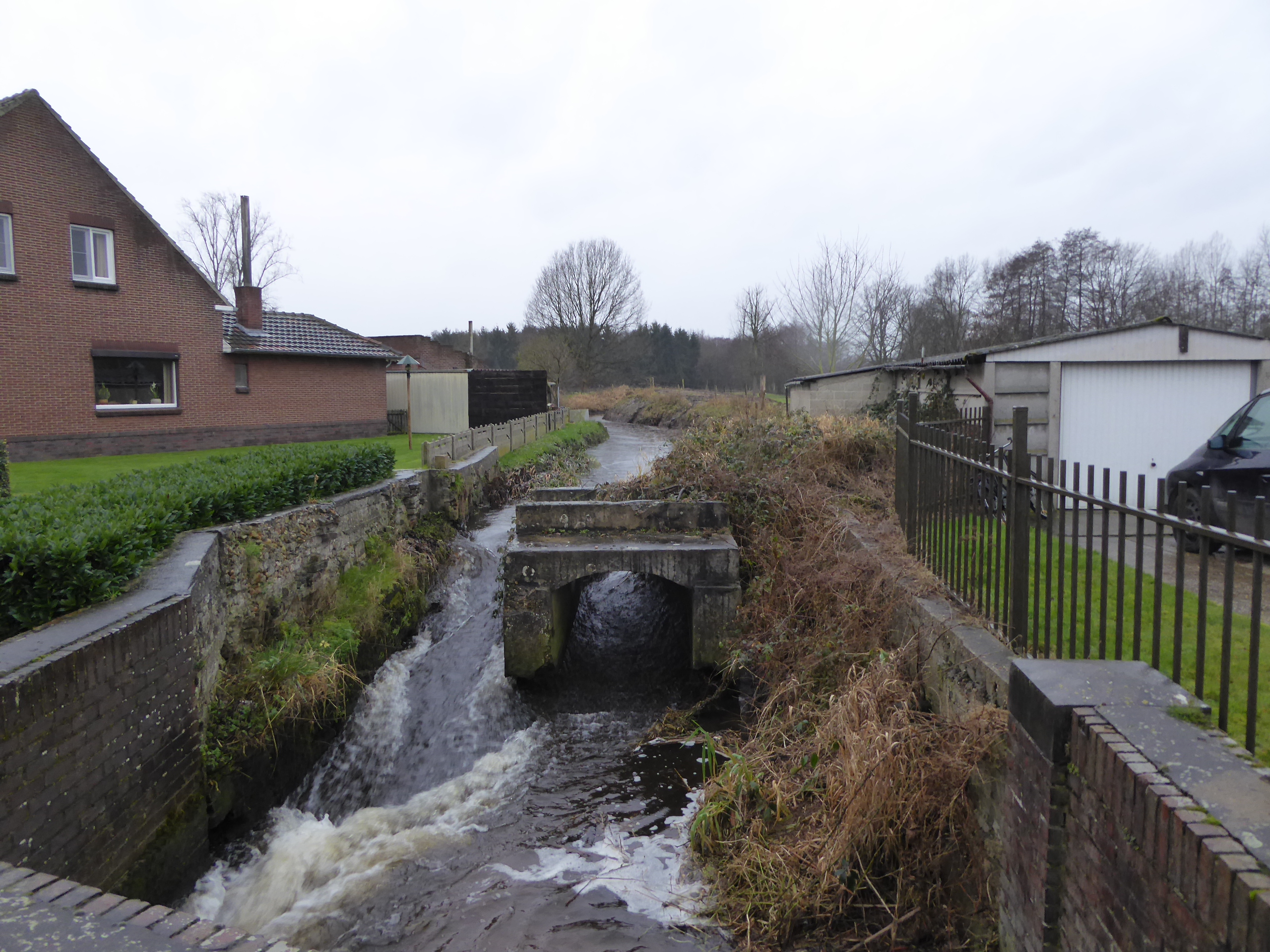 Bosbeek-Witbeek - stuwrestant Gerbruggemolen (afgebroken in 2017)