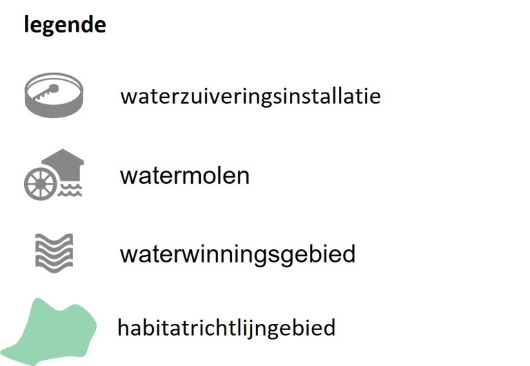 legende kaart Bosbeek-Witbeek