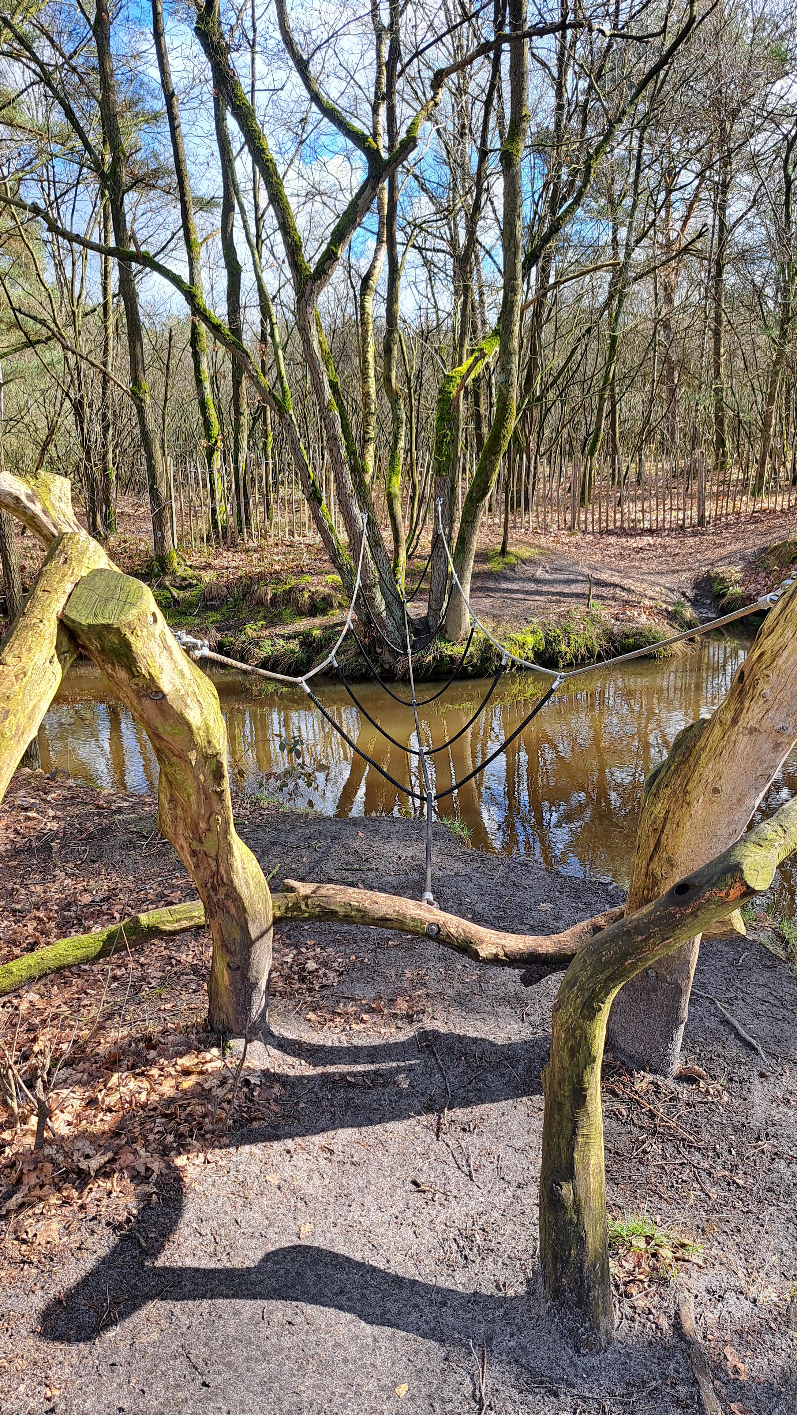 Warmbeek - speelelement over de Warmbeek thv domein de Bever