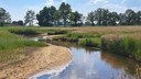 Warmbeek - Nieuw aangelegde bedding bij hermeandering thv de Achelse Kluis