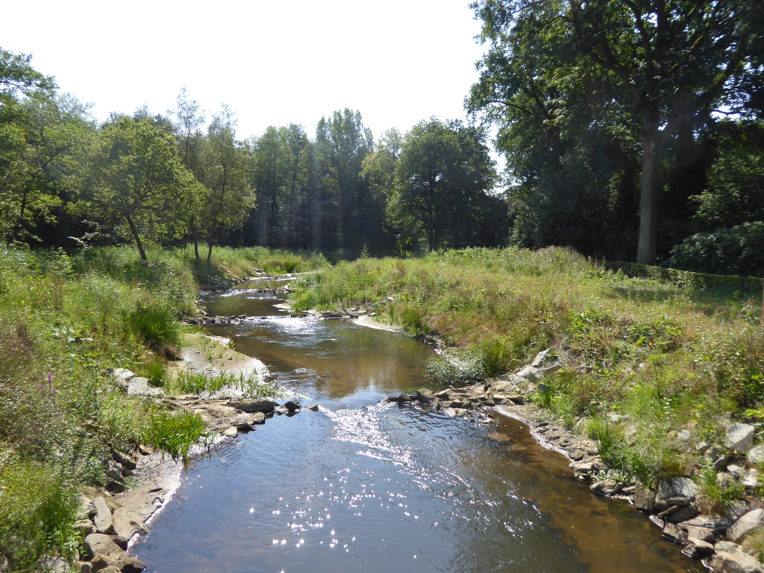 Warmbeek - vistrap aan 't Mulke