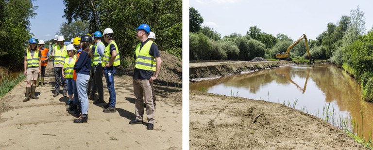 In 2021 startten de werken om de waterbodem en oeverzones van de Grote Laak te saneren. De sanering gebeurt gefaseerd, in vier deeltrajecten. Ondertussen is de sanering van het eerste, meest opwaartse traject (Ham en Tessenderlo) afgerond. De leden van het integraal project Grote Laak (gebiedsgerichte werking) brachten een gesmaakt bezoek aan de werken.