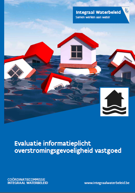 Cover publicatie: Evaluatieplicht overstromingsgevoeligheid vastgoed