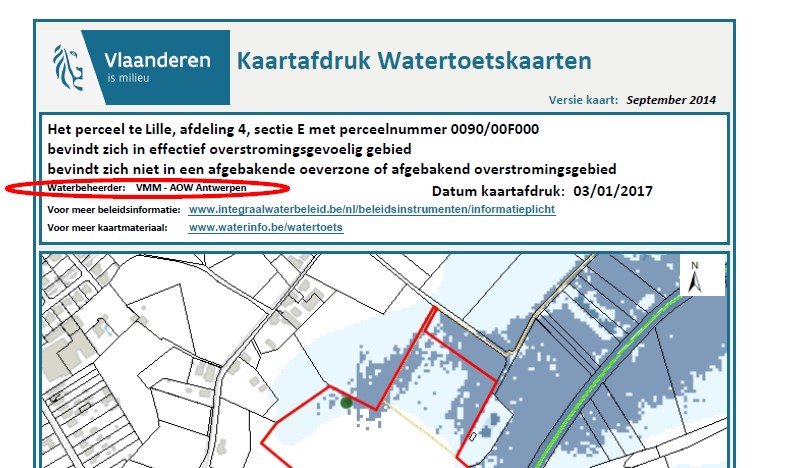 Geoloket Watertoets - Waterbeheerder getoond (2017-01)