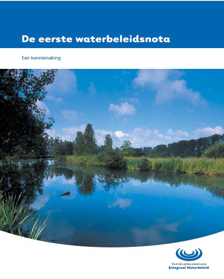 Cover eerste waterbeleidsnota
